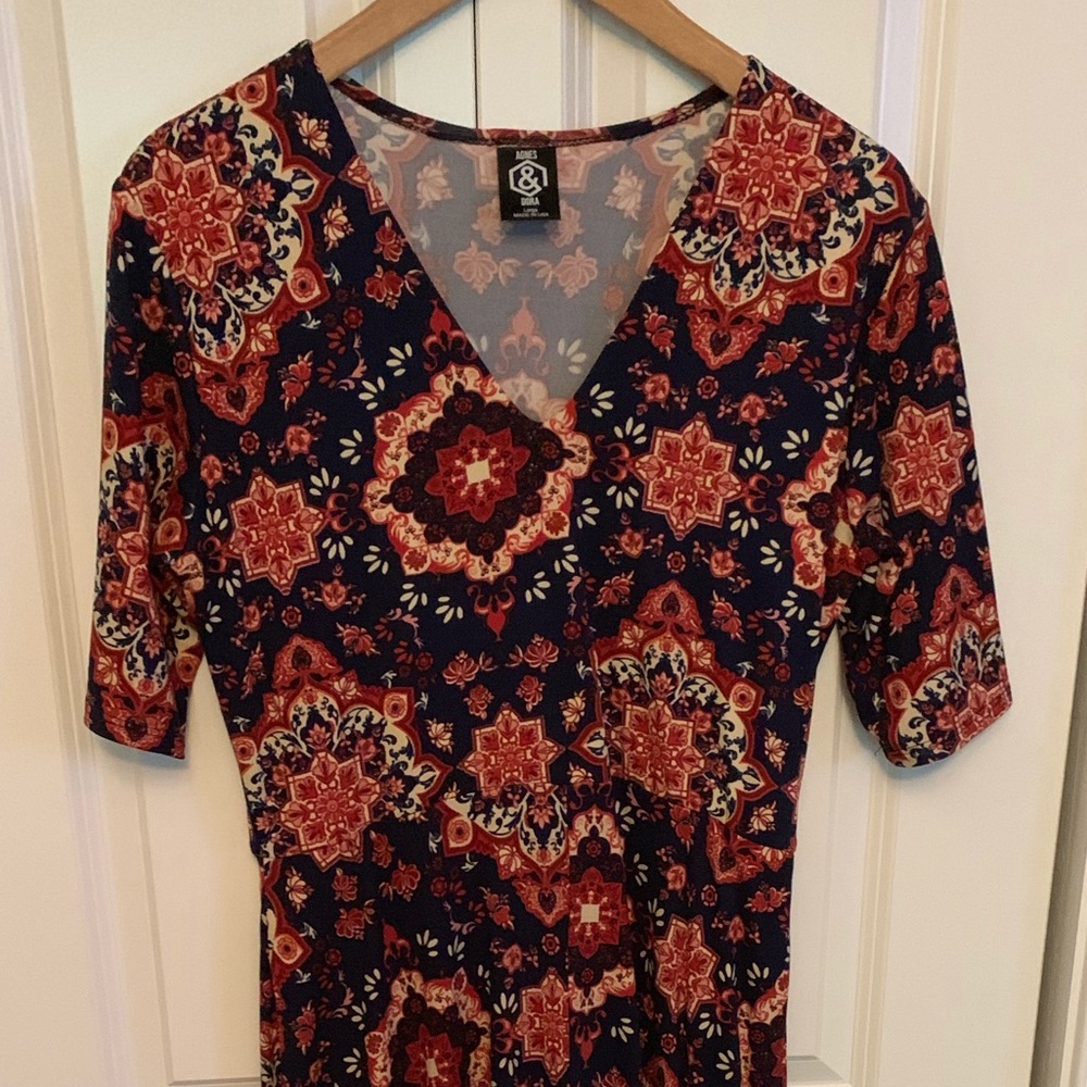 EUC Agnes & Dora Austen Maxi Dress